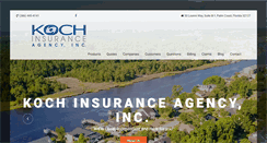 Desktop Screenshot of kochinsuranceagency.com