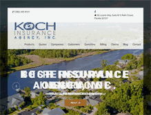 Tablet Screenshot of kochinsuranceagency.com